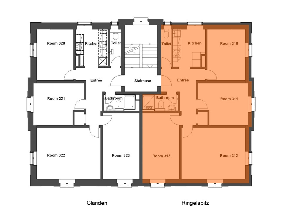 Wohnung Ringelspitz Grundriss