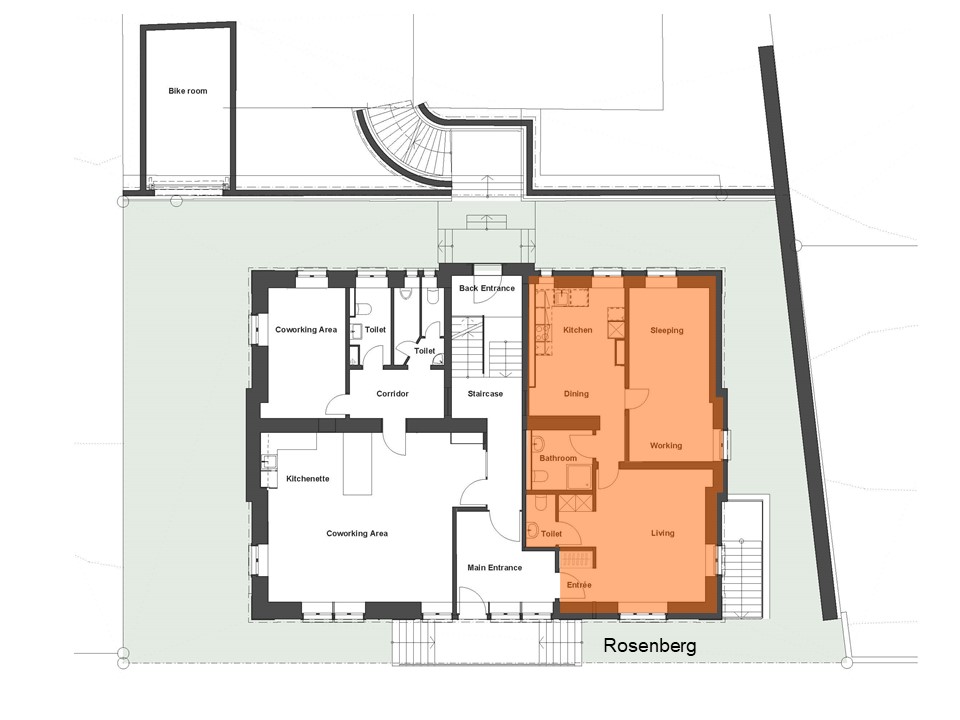 Wohnung Rosenberg Grundriss